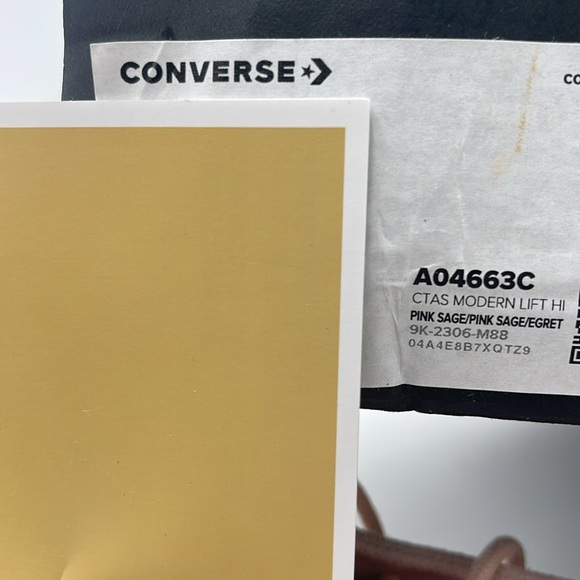 Converse WMNS Pink High-Top Sneakers Platform A04663C
CTAS MODERN LIFT HI PINK - Picture 16 of 16